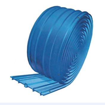 Format Bubble PVC Waterstop Belt per la costruzione in calcestruzzo 230 mm Larghezza 4 mm Spessore Blu 0
