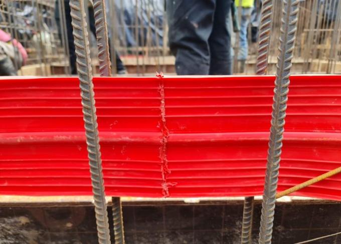Format Bubble PVC Waterstop Belt per la costruzione in calcestruzzo 230 mm Larghezza 4 mm Spessore Blu 13