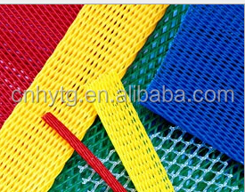 Protezione da bulloni in metallo elastico PE per tubi a rete di nylon per cilindri d'aria personalizzabile 4