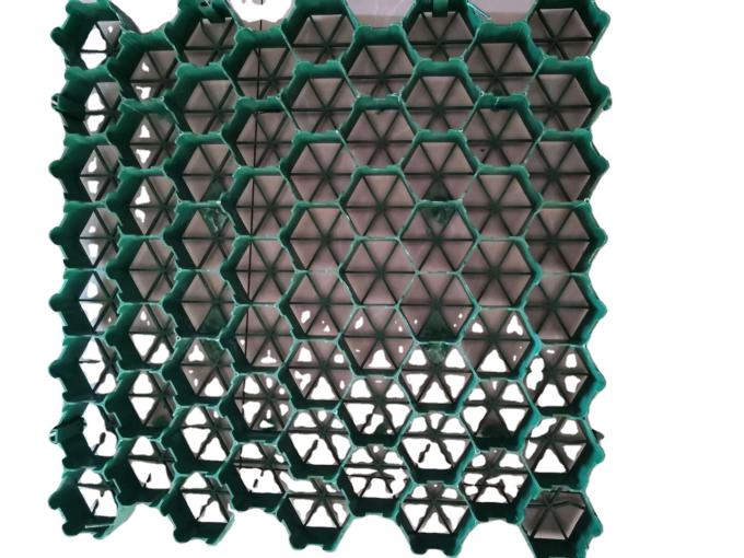 Migliora il tuo design moderno con la stabilizzazione del terreno con la griglia di ghiaia di fava di miele 1
