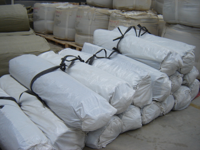 3500g-8500g/m2 Bentonite Hydrain Mat Waterproof Blanket per rivestimenti in argilla geosintetica 21