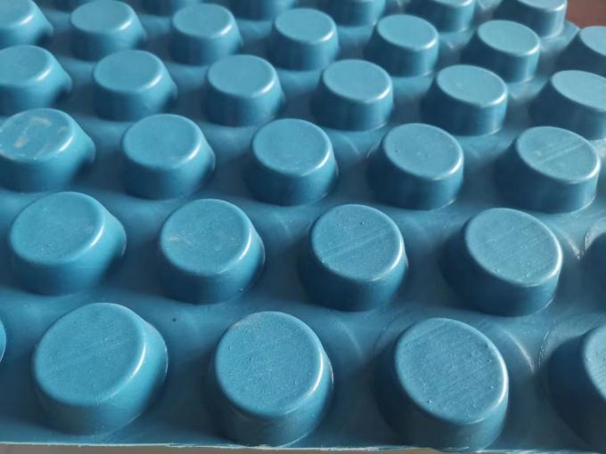 Tavolo di drenaggio idrografico in HDPE rettangolare con tappeto di drenaggio a membrana a fossette per tetto verde 3