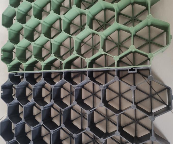 Stabilizzazione del traffico pedonale e dei veicoli grazie al paesaggio di rete di plastica 2