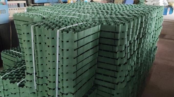 Stabilizzazione del traffico pedonale e dei veicoli grazie al paesaggio di rete di plastica 11