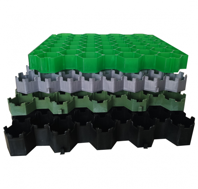 Griglie di pavimentazione per erba in HDPE versatili per varie applicazioni di parcheggio e di strada 0