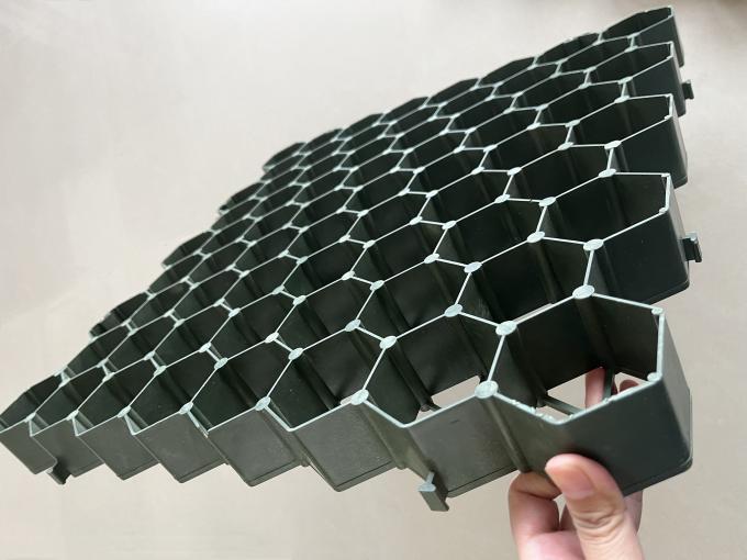 Elegante materiale HDPE per piantare l'erba Paver Grid per strada pesante e prato 4
